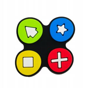 Przypinka Kontroler Pad do Crocs