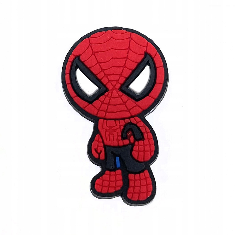 Przypinka Spider Man do Crocs butów klapków telefonu torebki plecaka torby