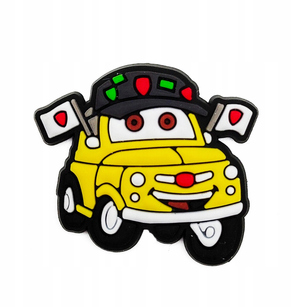 Przypinka Auta Cars Zygzak McQueen do Crocs
