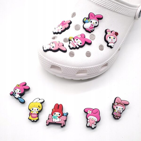 Przypinka My Melody Hello Kitty do Crocs - obrazek 3