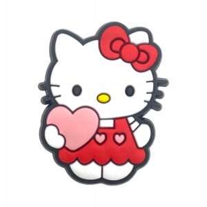 Przypinka Serce Hello Kitty do Crocs | Oro Party
