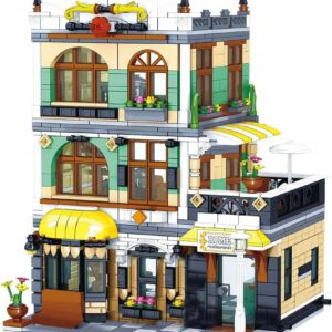 Zestaw klocki budynek restauracja rzymska, apartament 1186 el. DLA DZIECKA