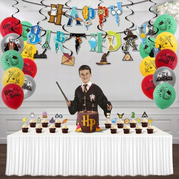 Zestaw Dekoracji Urodzinowych Harry Potter XL | Oro Party - obrazek 7