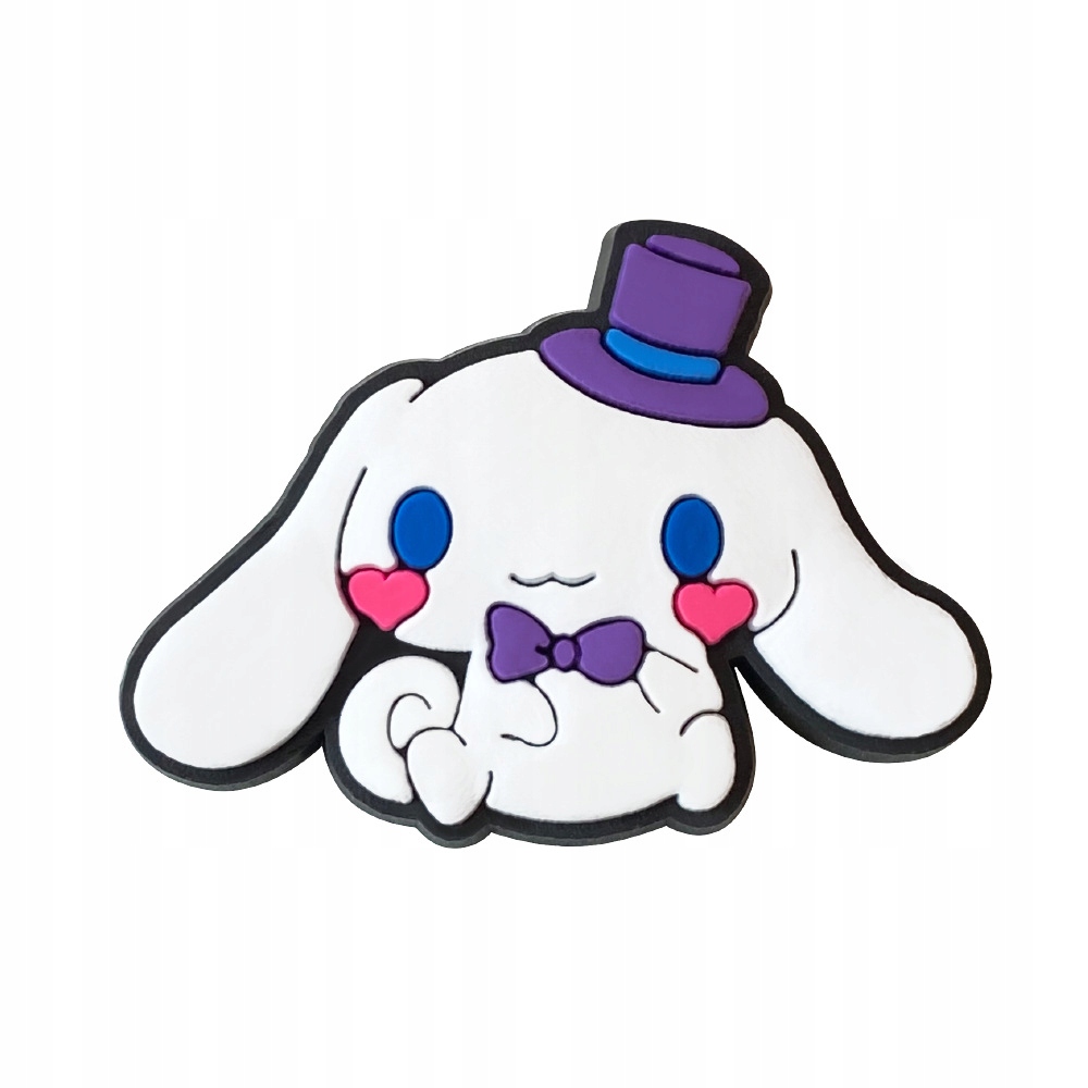 Przypinka Kapelusz Cinnamoroll Hello Kitty do Crocs