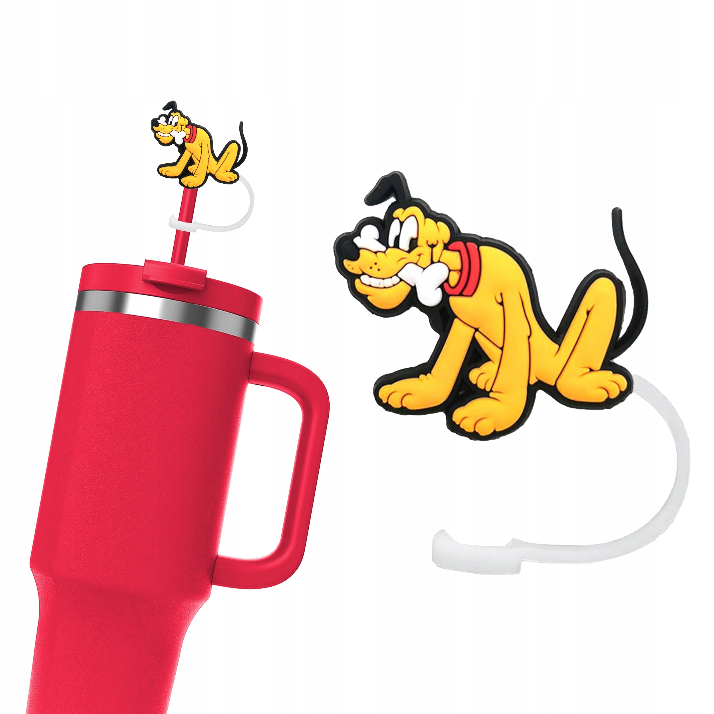 Silikonowa Nasadka na Słomkę Kubek Stanley DISNEY PLUTO 1 szt