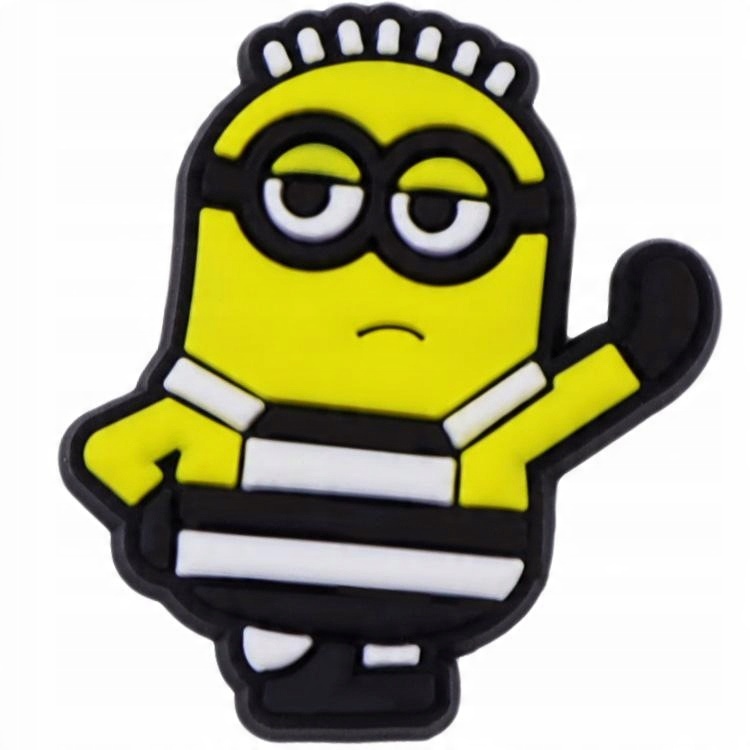Przypinka Minionki do Crocs butów klapków telefonu torby torebki plecaki