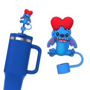 Silikonowa Nasadka na Słomkę Kubek Stanley LILO I STITCH 1szt