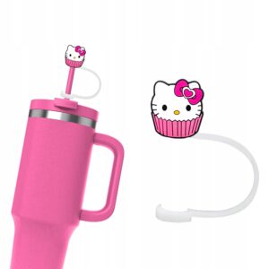 Silikonowa Nasadka na Słomkę Kubek Stanley HELLO KITTY 1 szt
