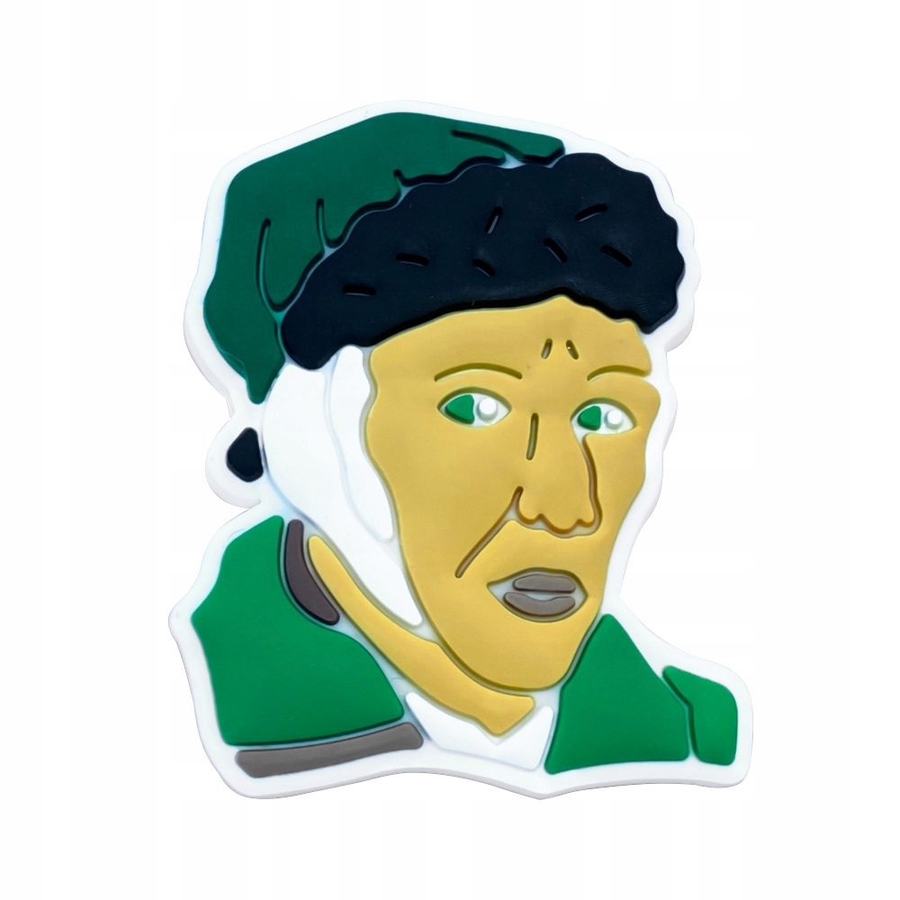 Przypinka Vincent van Gogh Artyści Malarze do Crocs