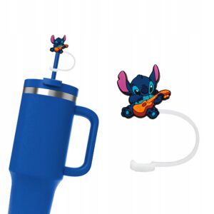 Silikonowa Nasadka na Słomkę Kubek Stanley LILO I STITCH 1 szt
