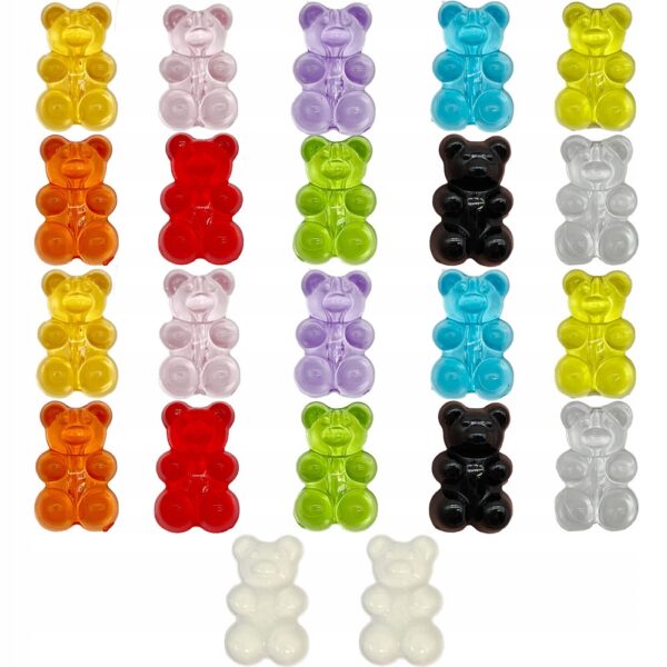 Przypinka Miś Haribo Żelki do Crocs butów klapków telefonu torebki plecaka - obrazek 2