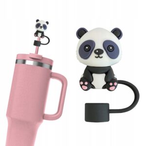Silikonowa Nasadka na Słomkę Kubek Stanley PANDA 1 szt