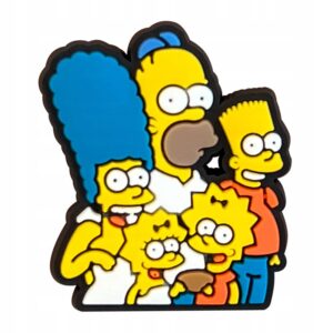 Przypinka Simpsonowie The Simpsons do Crocs butów klapków telefonu torebki