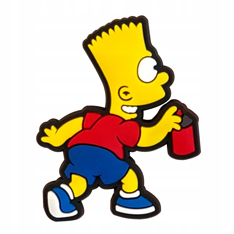 Przypinka Simpsonowie The Simpsons do Crocs butów klapków telefonu torebki