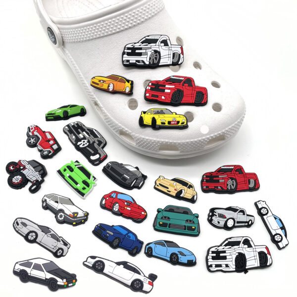 Przypinka Nissan Samochody Auta do Crocs - obrazek 4