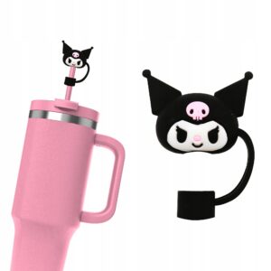 Silikonowa Zatyczka na Słomkę Kubek Stanley HELLO KITTY KUROMI 1szt