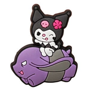 Przypinka Kuromi i Królik Hello Kitty do Crocs | Oro Party