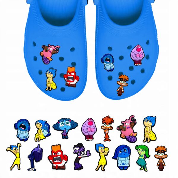 Zestaw przypinek do butów Crocs INSIDE OUT