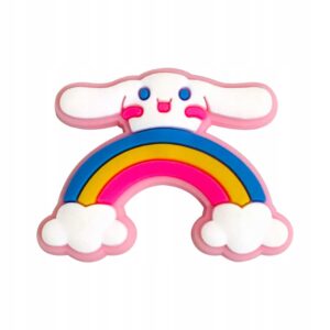Przypinka Tęcza Cinnamoroll Hello Kitty do Crocs | Oro Party