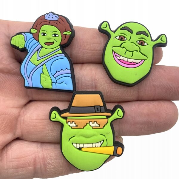 Przypinka Shrek do Crocs - obrazek 3