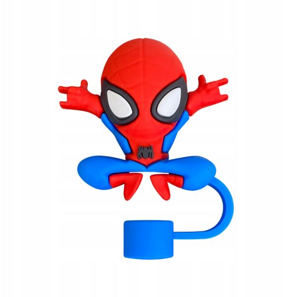 Silikonowa Zatyczka na Słomkę Kubek Stanley MARVEL SPIDERMAN 1szt - obrazek 3