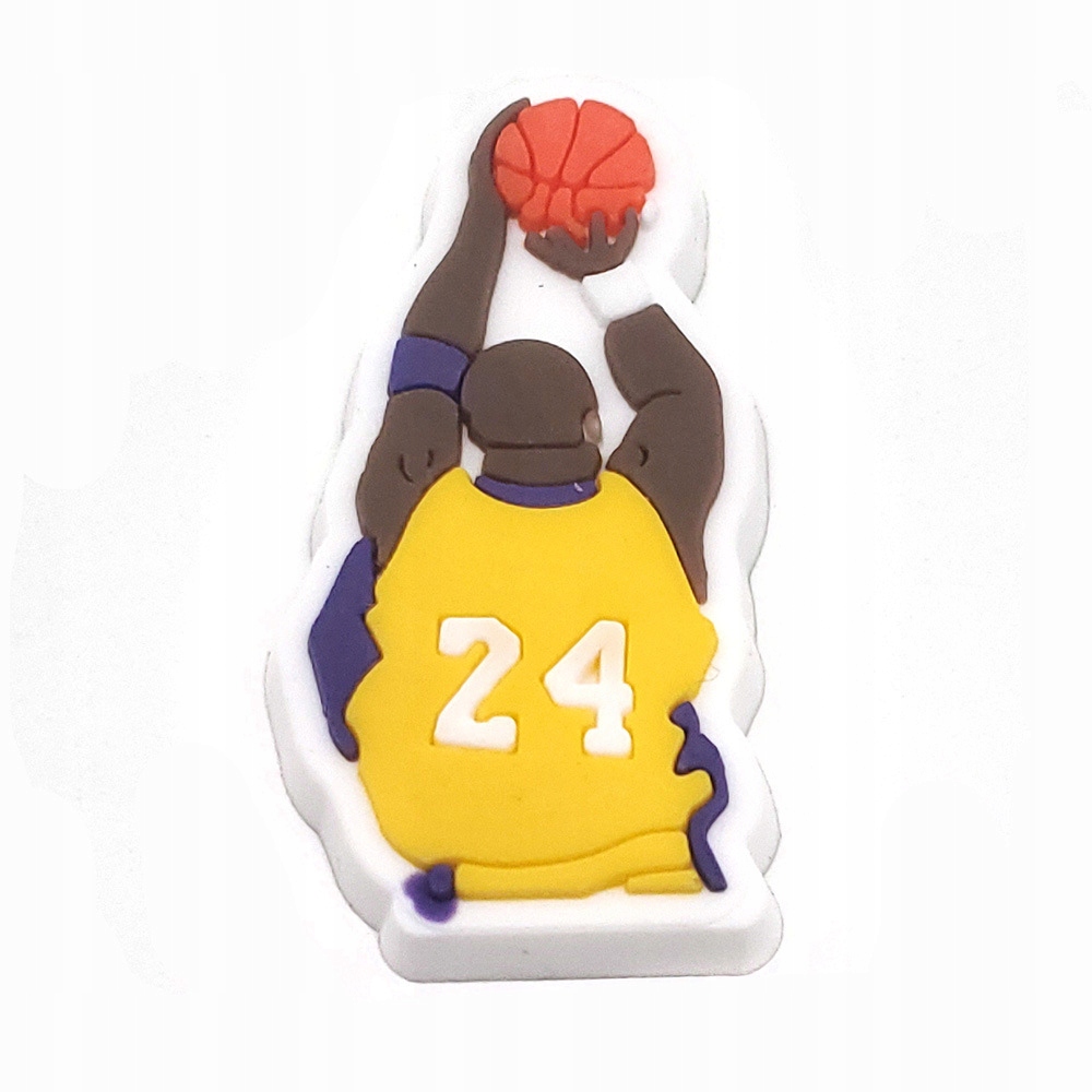 Przypinka LA Lakers Kobe Bryant Koszykówka do Crocs