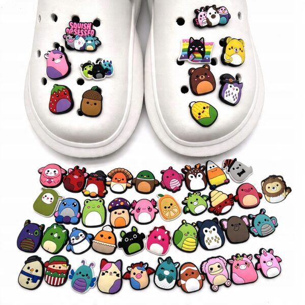 Przypinka Squishmallows do Crocs butów klapków telefonu torby torebki - obrazek 3