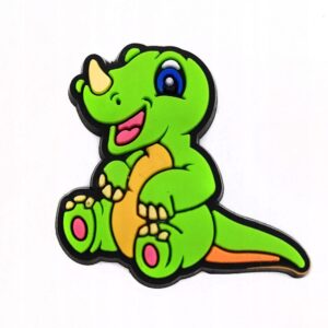 Przypinka Dinozaur do Crocs butów klapków telefonu torebki plecaka torby