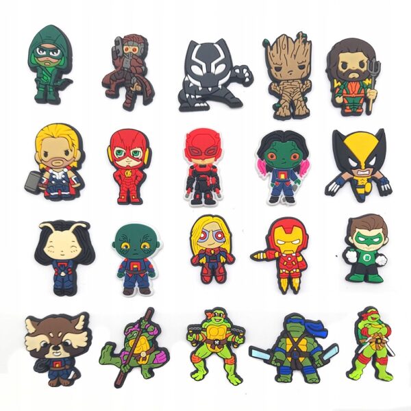 Przypinka Iron Man Marvel Avengers do Crocs - obrazek 7