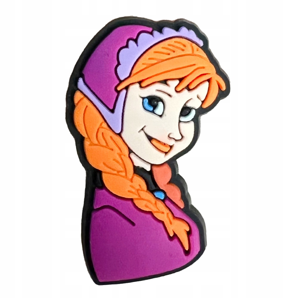 Przypinka Kraina Lodu Frozen Anna do Crocs