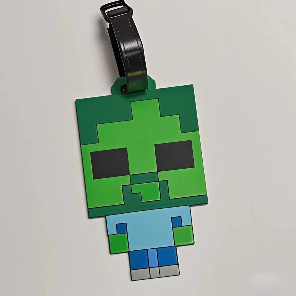 Zawieszka Przypinka Adresówka Tag do walizki plecaka torby Minecraft
